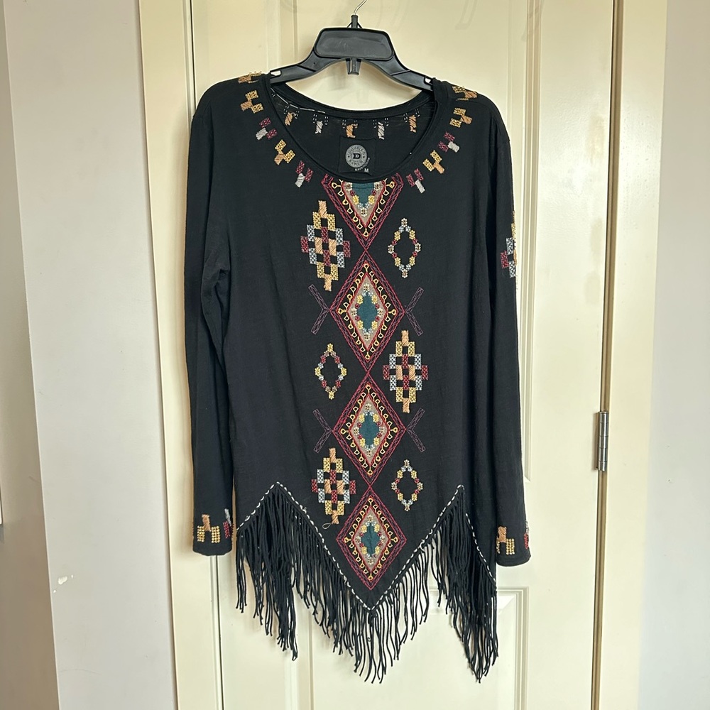 Double D Ranch beaded tunic